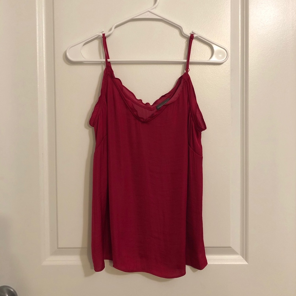 Vince Camuto pink silky top